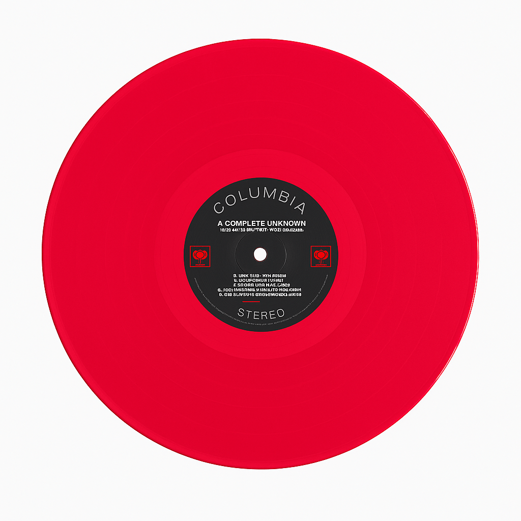 A Complete Unknown - Original Motion Picture Soundtrack 1xLP Vinyl Columbia Records - Arcline Store
