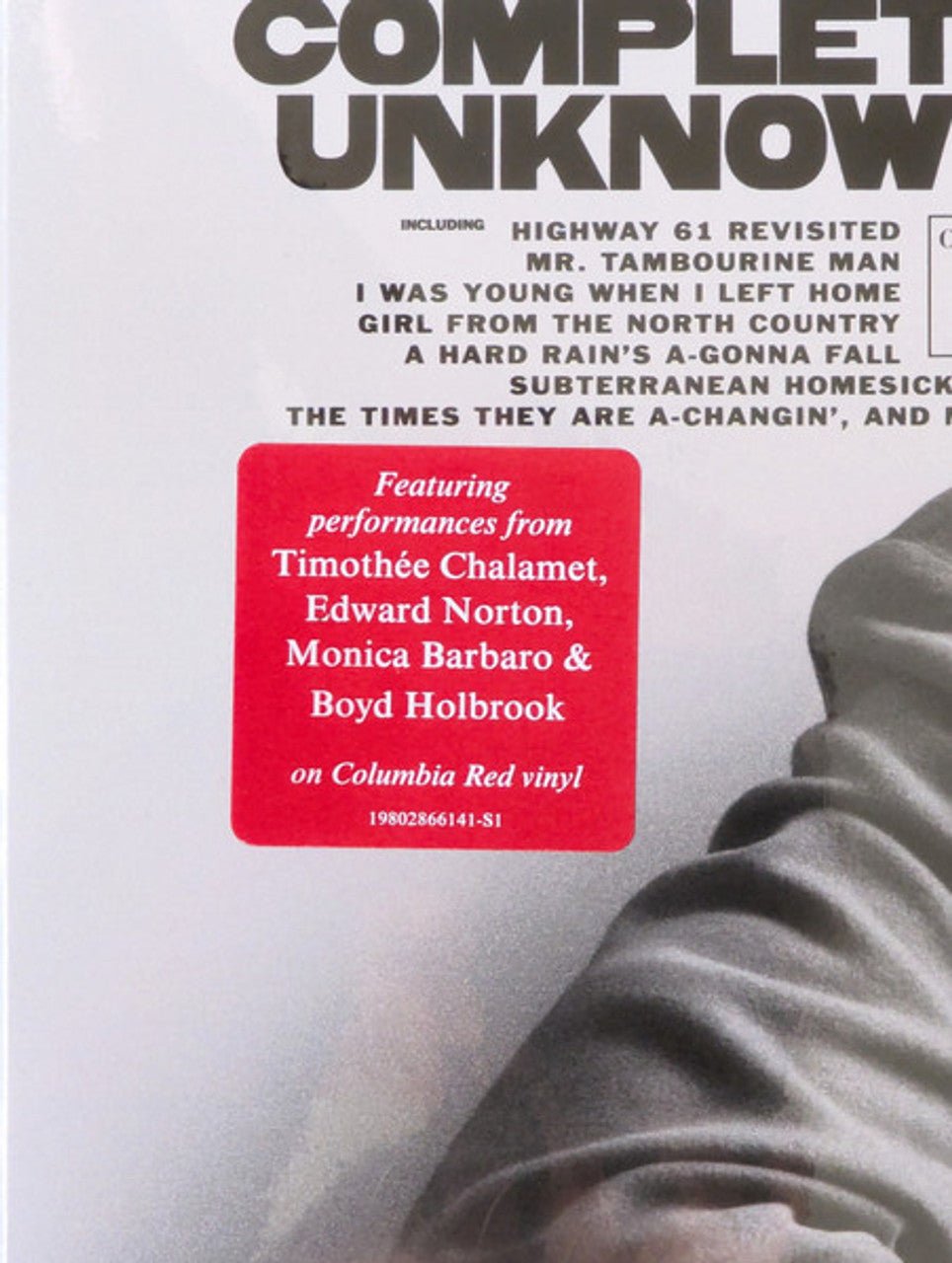 A Complete Unknown - Original Motion Picture Soundtrack 1xLP Vinyl Columbia Records - Arcline Store