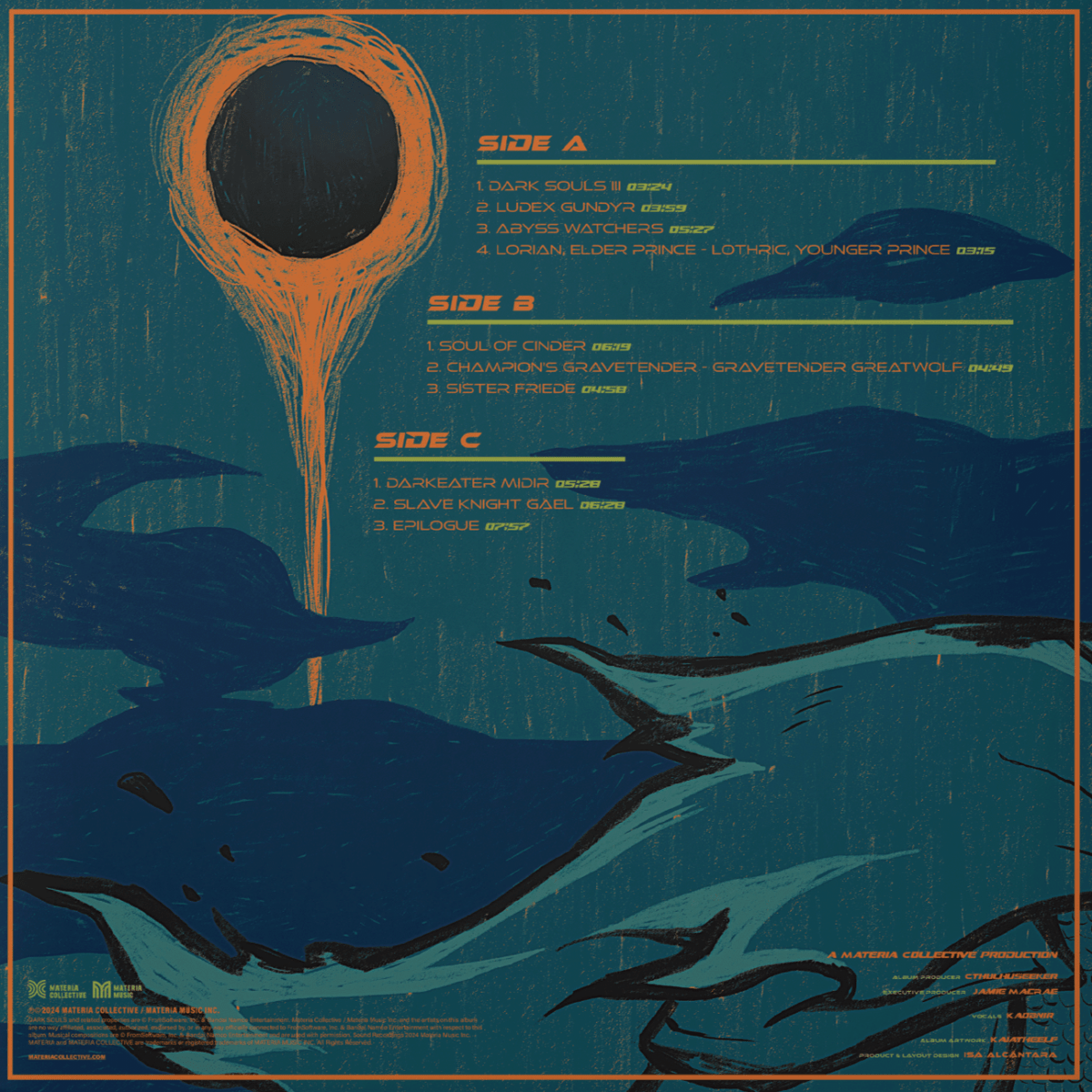 Age of the Synth: Dark Souls III - CthulhuSeeker 2xLP Vinyl Materia Collective - Arcline Store
