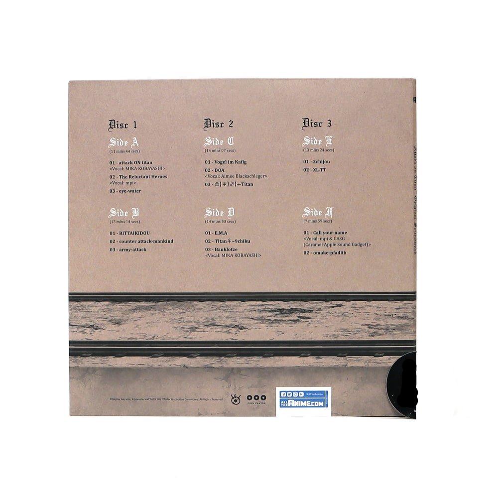 Attack on Titan: Season 1 - Original Anime Soundtrack 3xLP Vinyl Anime Limited - Arcline Store