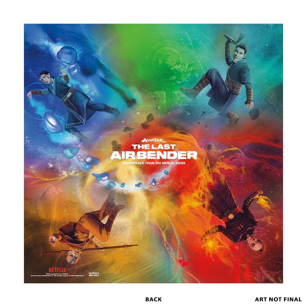 Avatar: The Last Airbender Vinyl - Original Netflix Series Soundtrack 2xLP Vinyl Iam8bit - Arcline Store