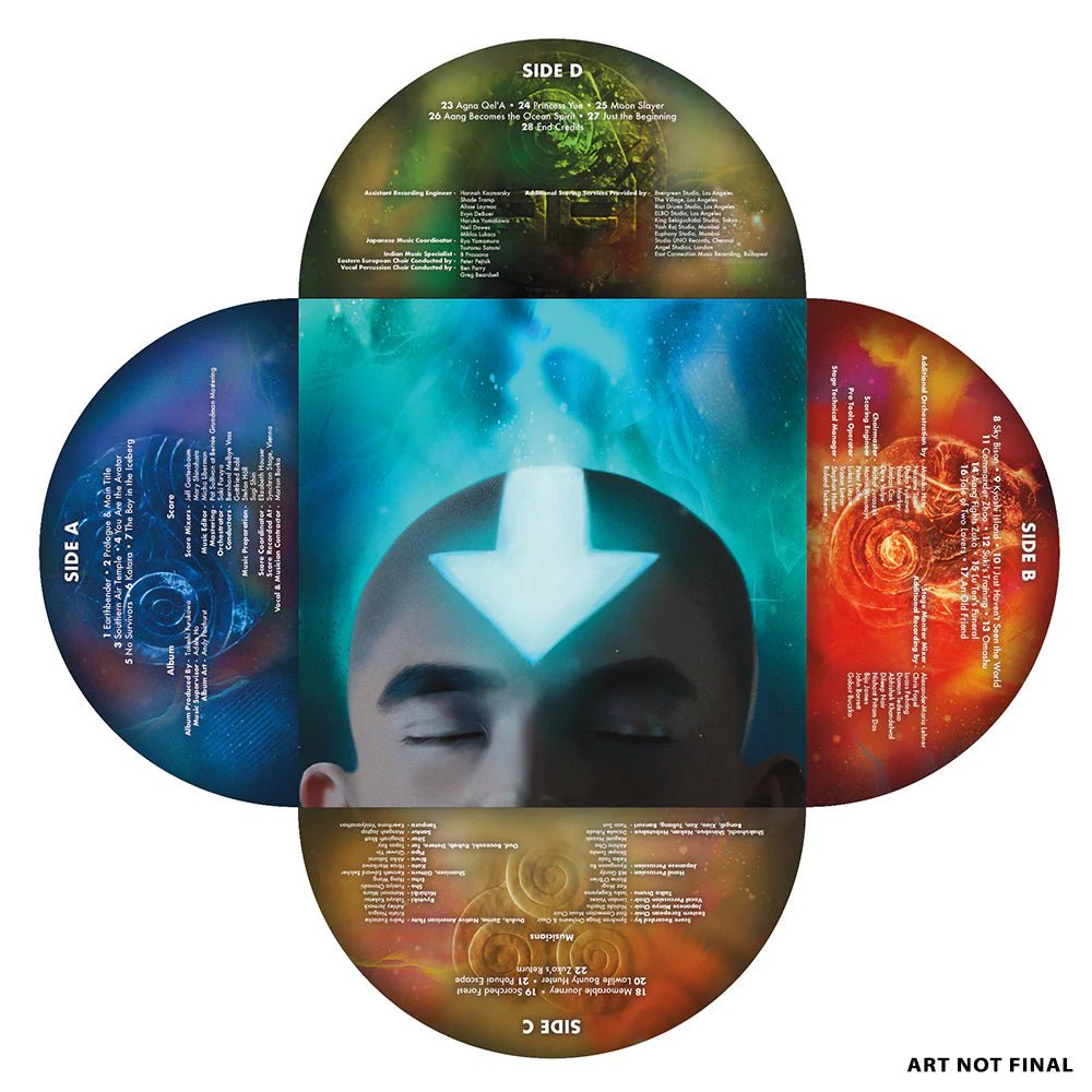 Avatar: The Last Airbender Vinyl - Original Netflix Series Soundtrack 2xLP Vinyl Iam8bit - Arcline Store
