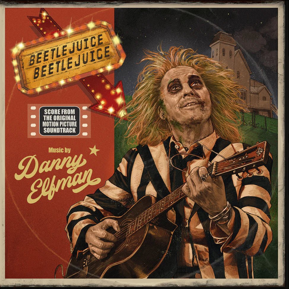 Beetlejuice Beetlejuice Vinyl - Original Motion Picture Score 1xLP Vinyl Waxwork Records - Arcline Store