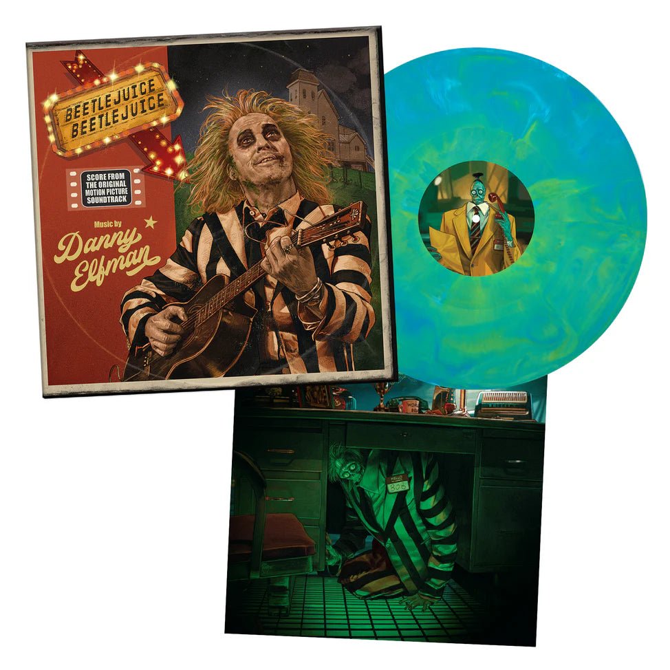 Beetlejuice Beetlejuice Vinyl - Original Motion Picture Score 1xLP Vinyl Waxwork Records - Arcline Store