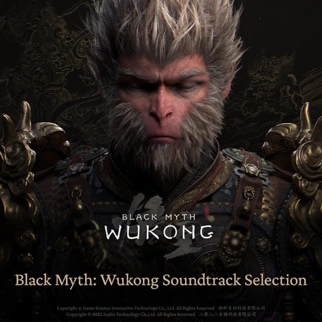 Black Myth: Wukong Vinyl - Original Video Game Soundtrack Selection 2xLP Vinyl Tencent Music - Arcline Store