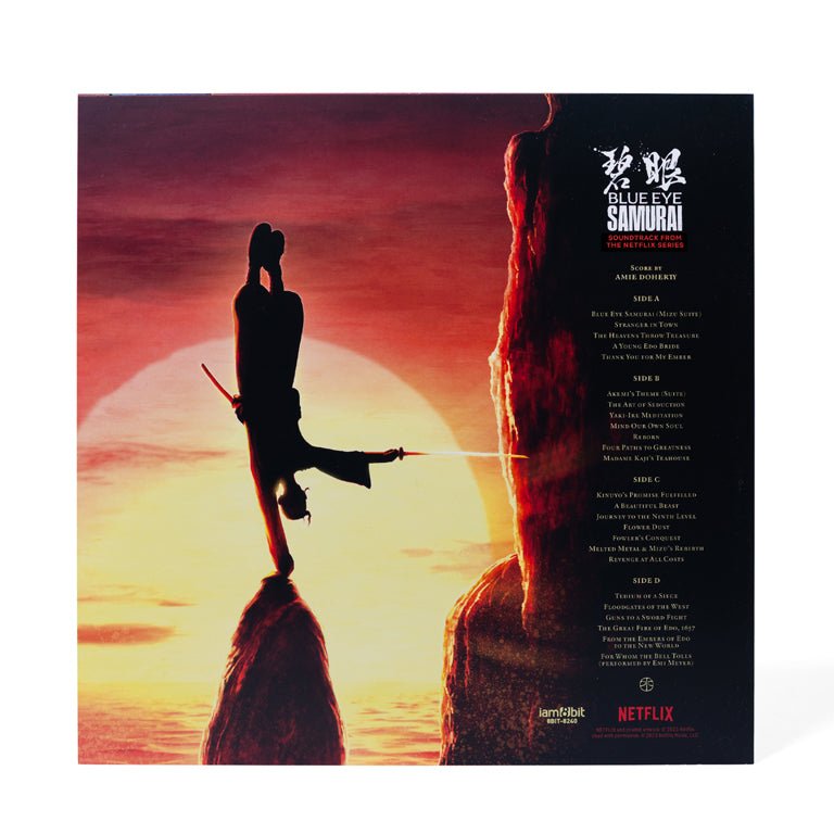Blue Eye Samurai Vinyl - Original Animated Series Soundtrack 2xLP Vinyl Iam8bit - Arcline Store
