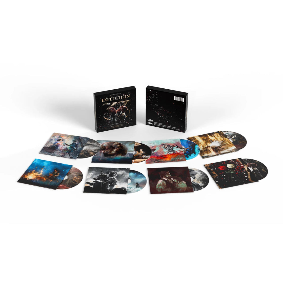 Clair Obscur: Expedition 33 CD Box - Original Video Game Soundtrack 8xCD Compact Disc Laced Records - Arcline Store