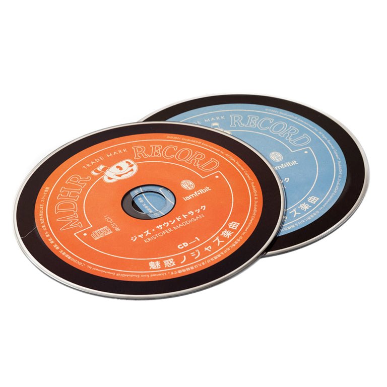 Cuphead CD Set: Songs & Sketches - Original VIdeo Game Soundtrack 2xCD Compact Disc Iam8bit - Arcline Store