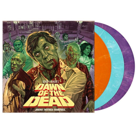 Dawn of the Dead Theatrical Cues - Original Theatrical Soundtrack 3xLP Vinyl Waxwork Records - Arcline Store