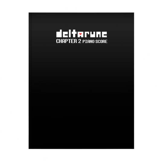 DELTARUNE Chapter 2 Piano Score - Sheet Music Book Sheet Music Book Materia Editions - Arcline Store