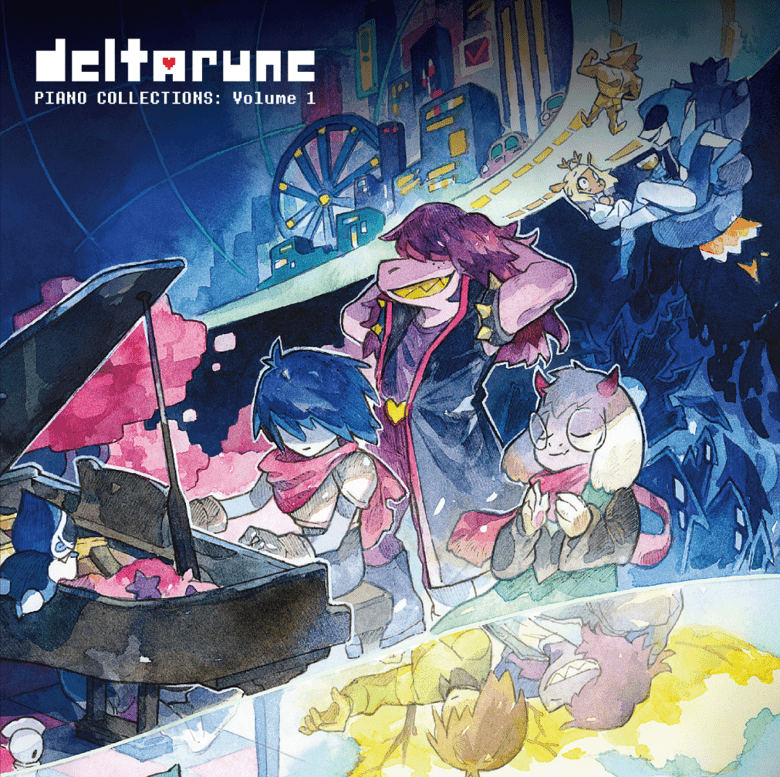 DELTARUNE Piano Collections, Volume 1 Vinyl - Trevor Alan Gomes 2xLP Vinyl Materia Collective - Arcline Store