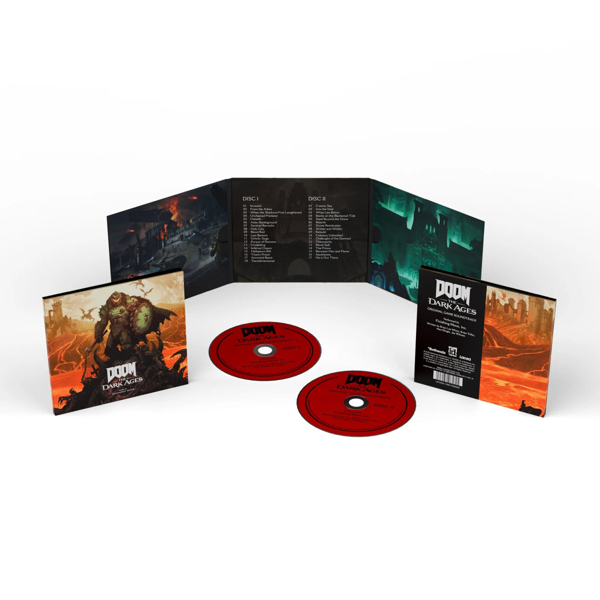 DOOM: The Dark Ages CD - Original Video Game Soundtrack 2xCD Compact Disc Laced Records - Arcline Store