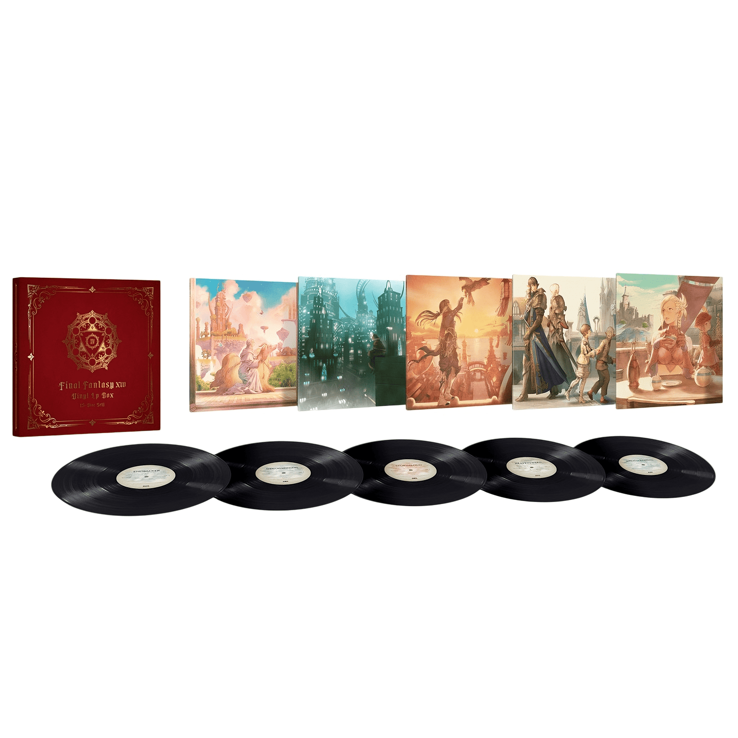 Final Fantasy XIV Vinyl - Original Video Game Soundtrack 5xLP Vinyl Square Enix - Arcline Store