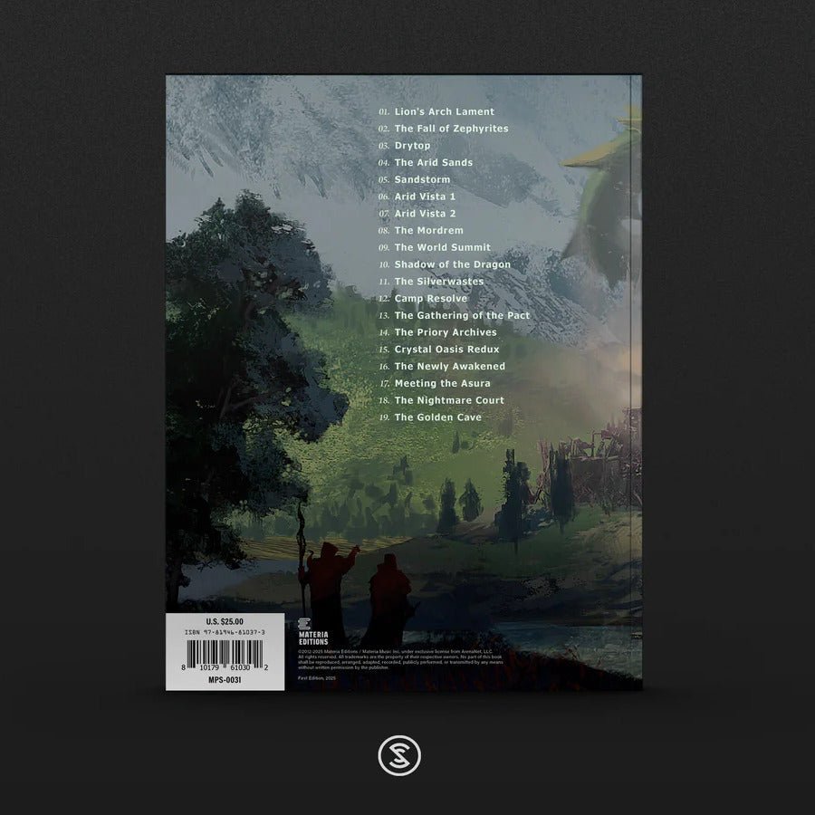 Guild Wars 2: Living World Season 2 - Sheet Music Book Sheet Music Book Materia Editions - Arcline Store