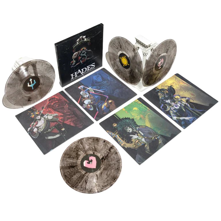 Hades Vinyl - Original Video Game Soundtrack 4xLP Vinyl iam8bit - Arcline Store