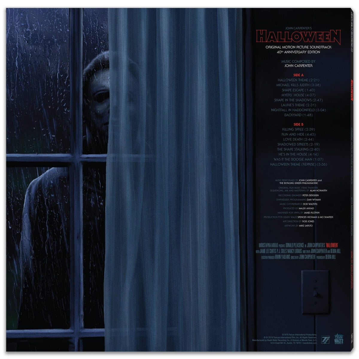 Halloween: 40th Anniversary Edition Vinyl - Original Motion Picture Soundtrack 1xLP Vinyl Mondo - Arcline Store