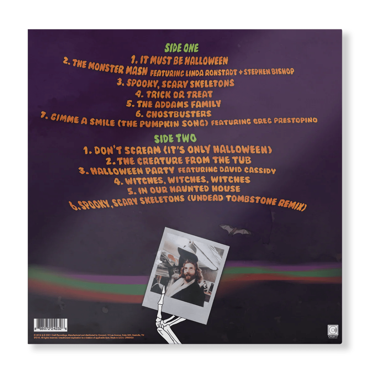 Halloween Howls: Fun & Scary Music Vinyl - Andrew Gold 1xLP Vinyl Craft Recordings - Arcline Store