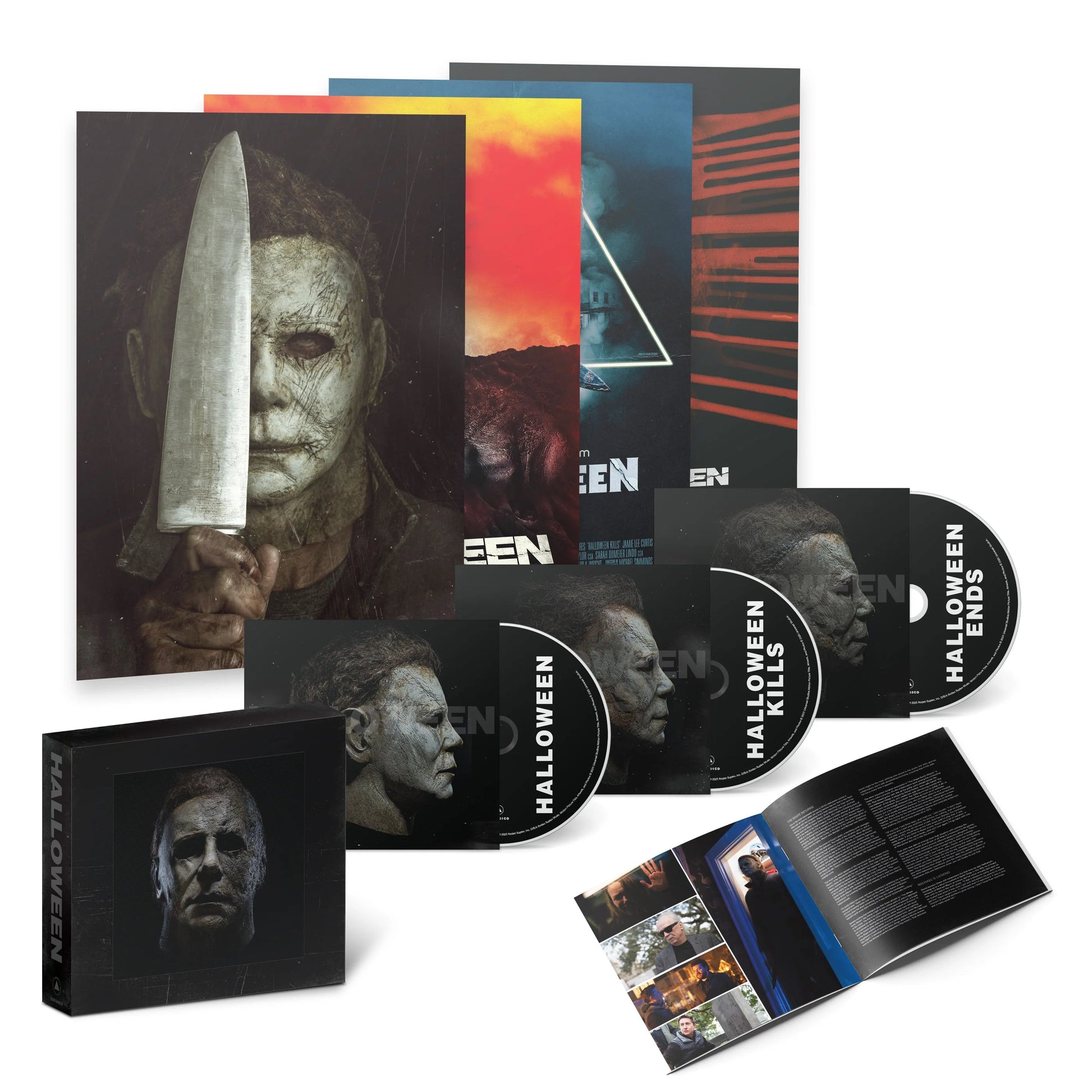 Halloween: The Complete Expanded Collection CD Boxset 3xCD (2025 Art) Vinyl Sacred Bones Records - Arcline Store