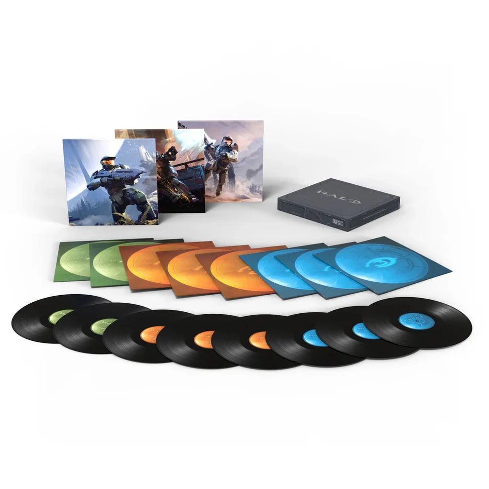 Halo: Original Trilogy Vinyl Collection - Original Video Game Soundtrack 8xLP Vinyl Laced Records - Arcline Store