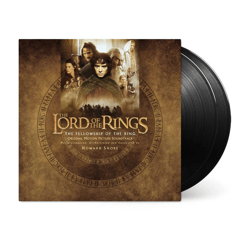 Lord Of The Rings: The Fellowship of the Ring Vinyl - Original Motion Picture Soundtrack 2xLP Vinyl Rhino Records - Arcline Store