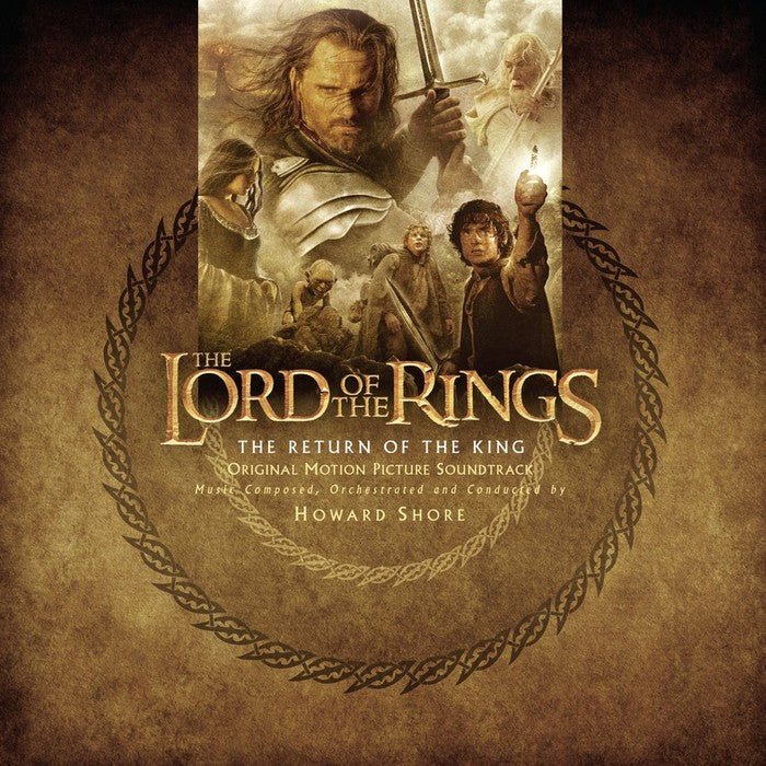 Lord Of The Rings: The Return Of The King Vinyl - Original Motion Picture Soundtrack 2xLP Vinyl Rhino Records - Arcline Store