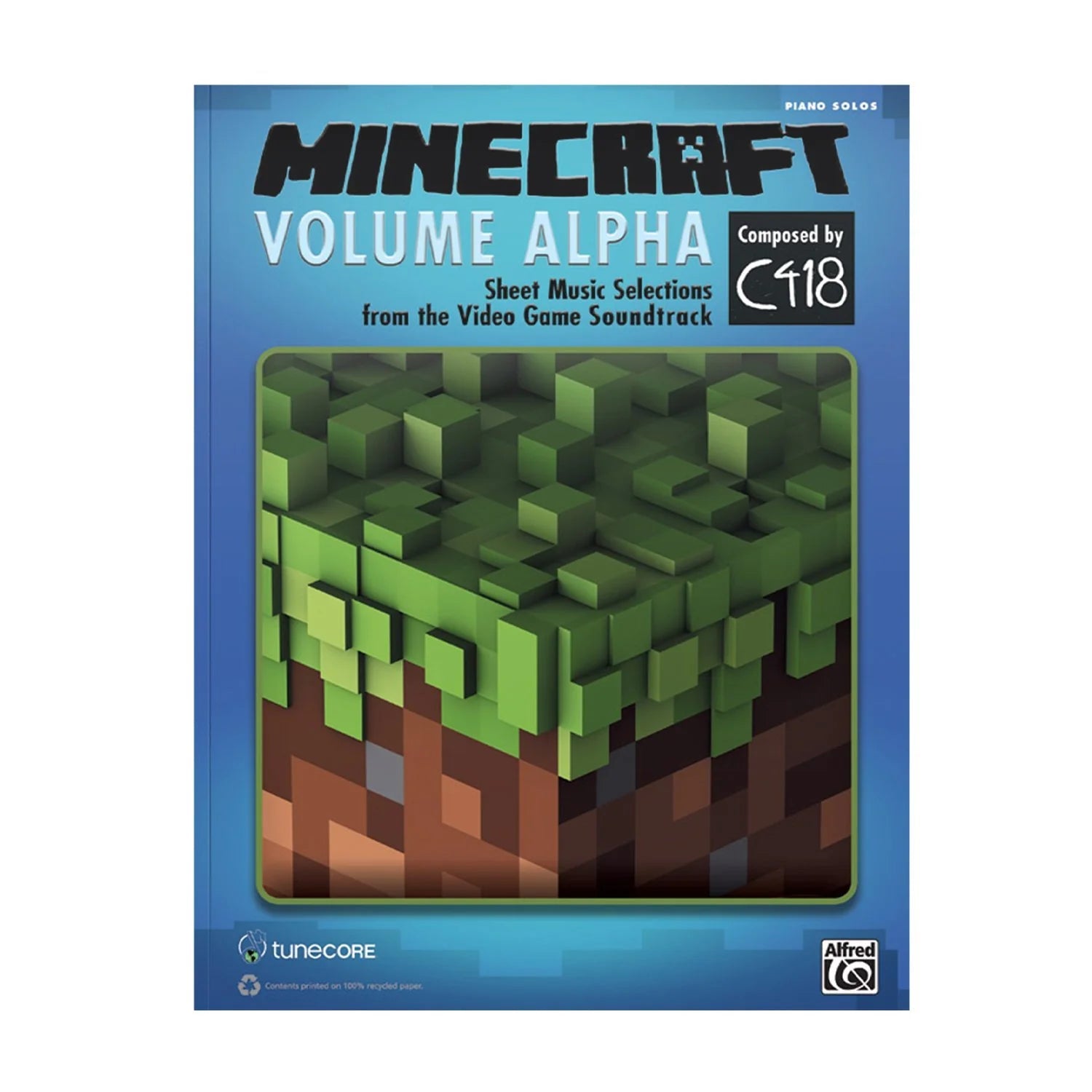 Minecraft: Volume Alpha - Piano Sheet Music Book Sheet Music Book Alfred Music - Arcline Store