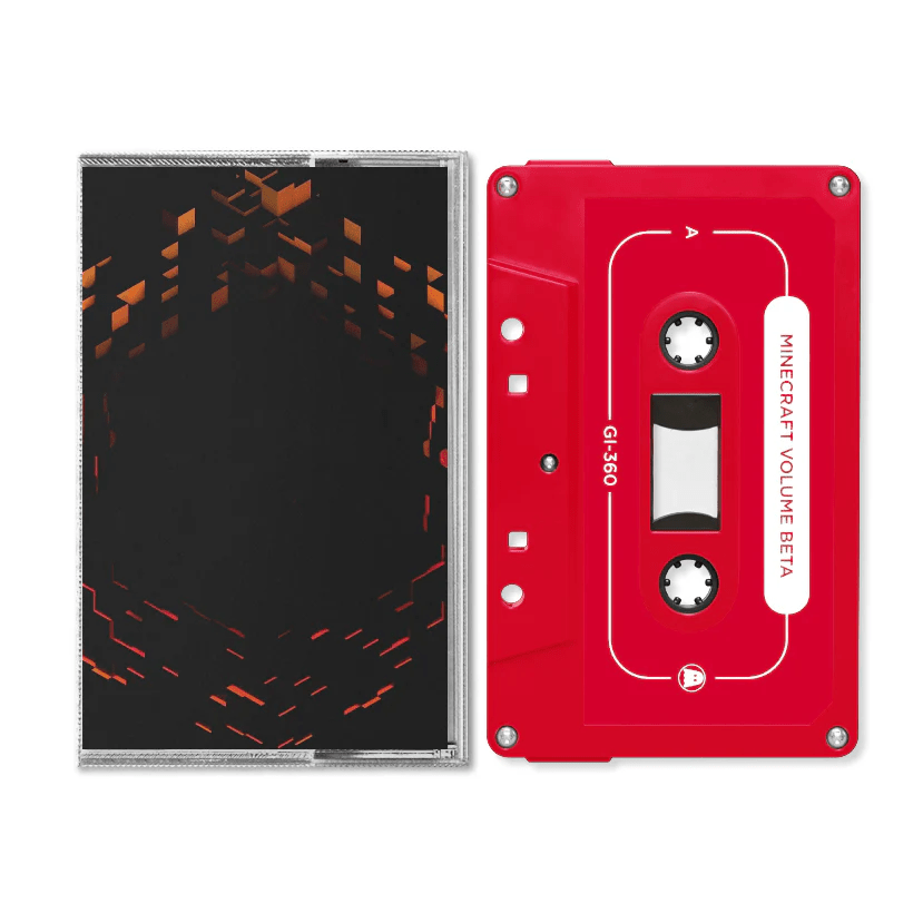 Minecraft: Volume Beta - Original Video Game Soundtrack 1xTape Cassette Tape Ghostly International - Arcline Store