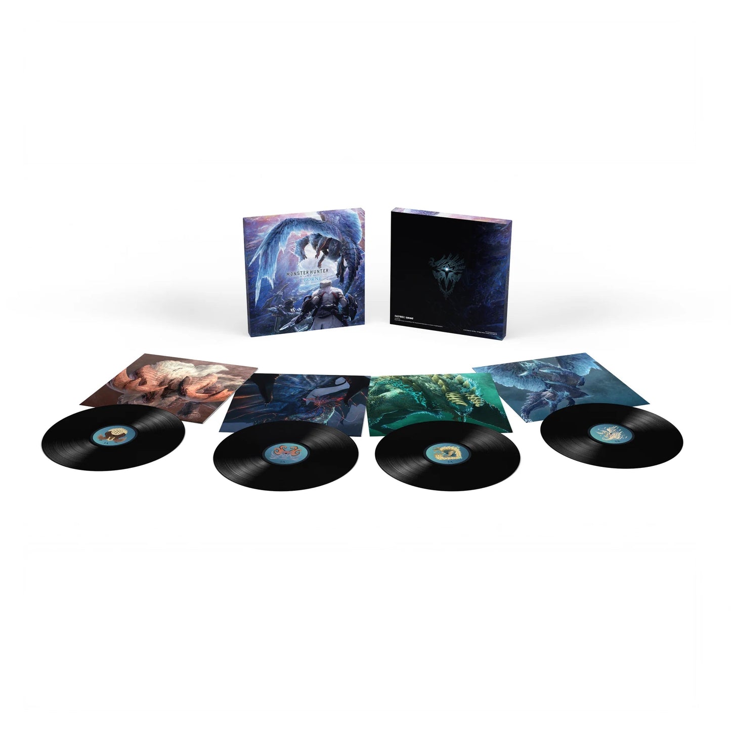Monster Hunter World: Iceborne Vinyl - Original Video Game Soundtrack 4xLP Vinyl Laced Records - Arcline Store