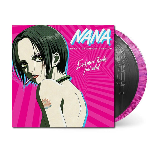 NANA Vinyl: Best Extended Version - Original Anime Soundtrack 2xLP Vinyl Microids Records - Arcline Store