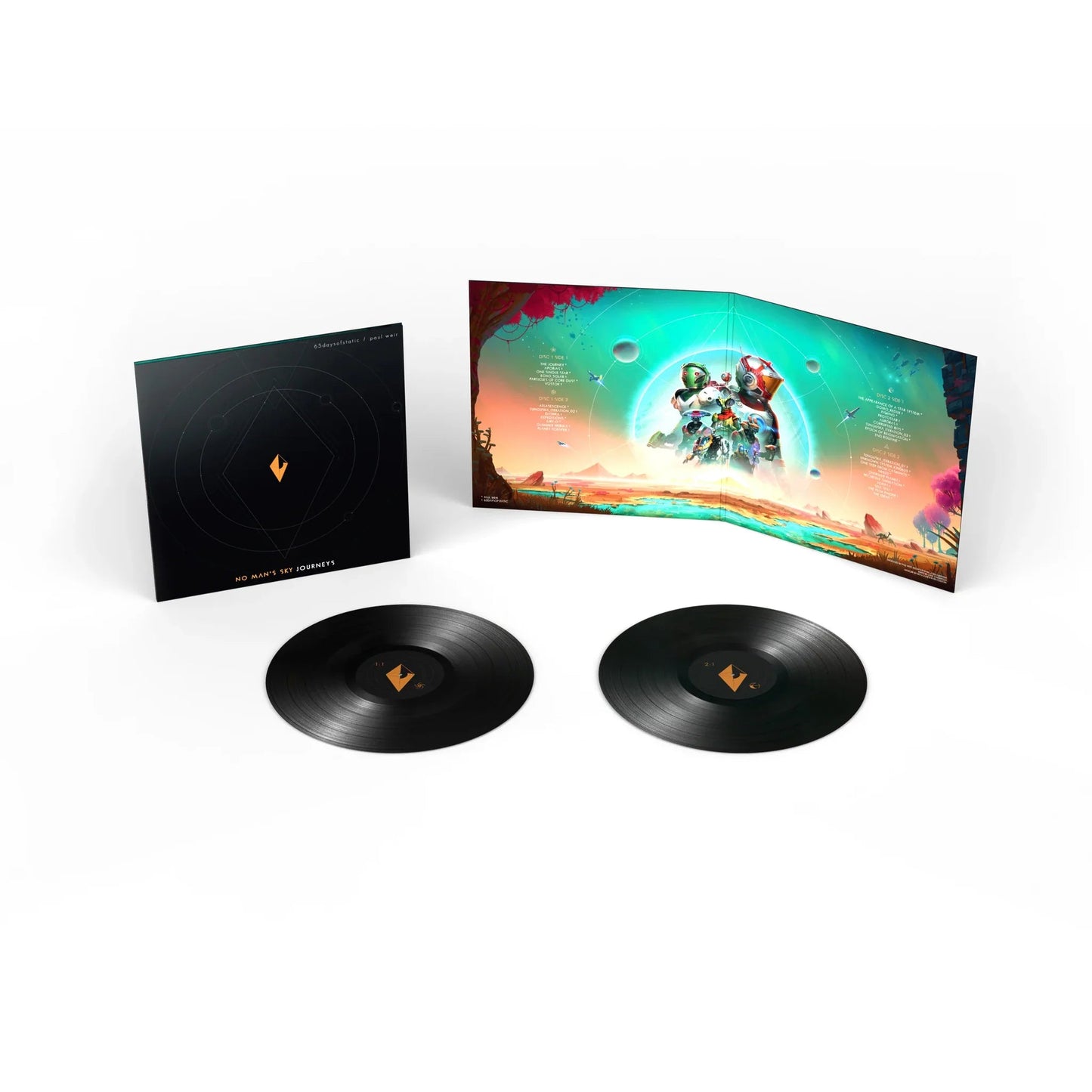 No Man's Sky: Journeys Vinyl - Original Video Game Soundtrack 2xLP Vinyl Laced Records - Arcline Store