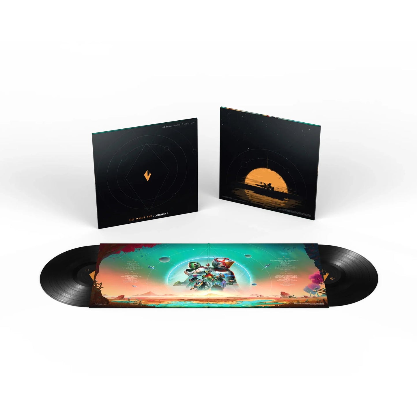 No Man's Sky: Journeys Vinyl - Original Video Game Soundtrack 2xLP Vinyl Laced Records - Arcline Store