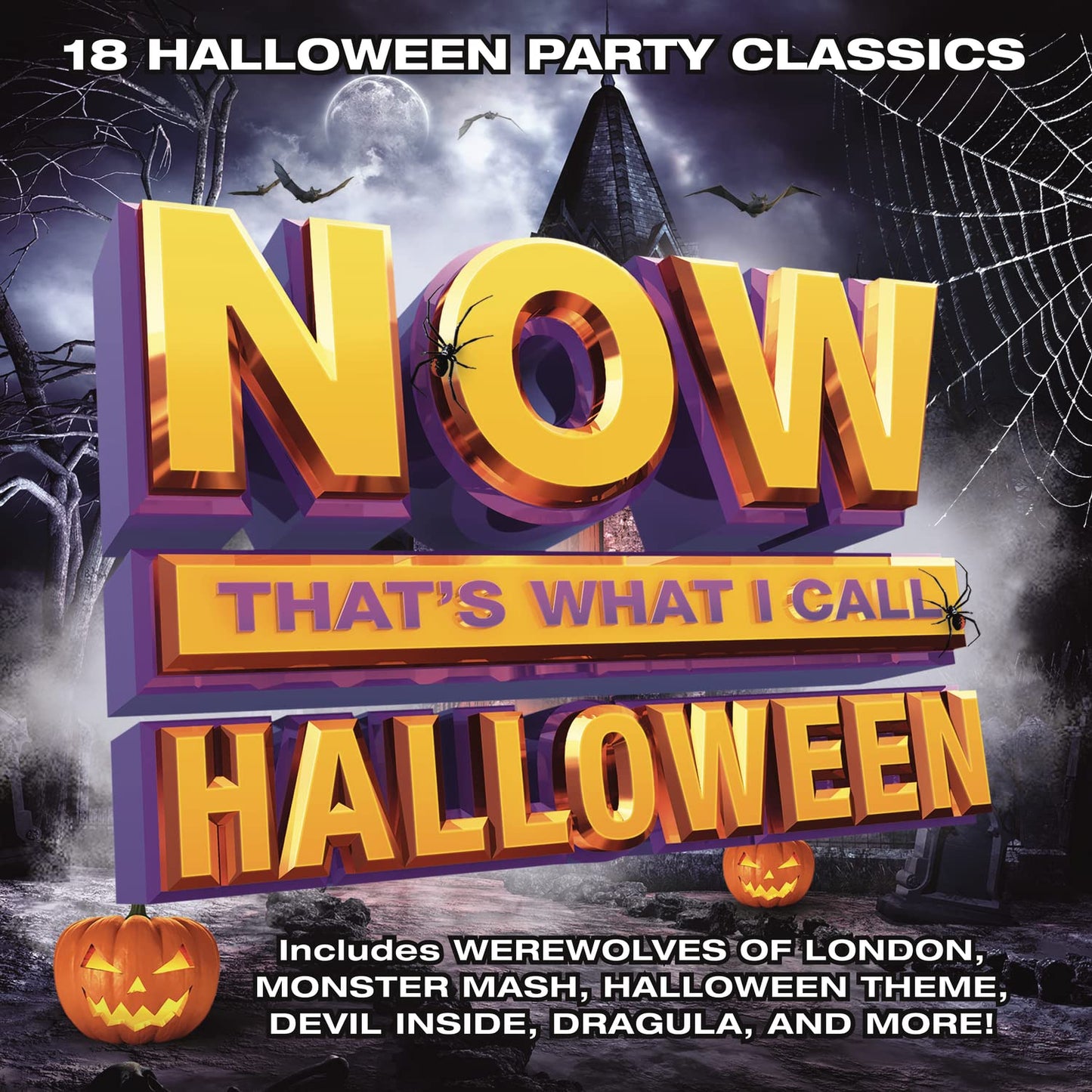 NOW That’s What I Call Halloween Vinyl - Various Artists 2xLP Vinyl Legacy Recordings - Arcline Store