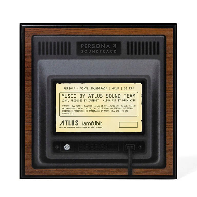 Persona 4 - Original Video Game Soundtrack 4xLP Vinyl iam8bit - Arcline Store