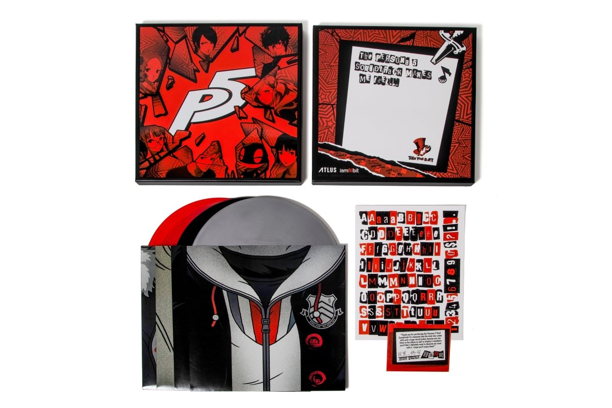 Persona 5: Essential Edition Vinyl - Original Video Game Soundtrack 4xLP Vinyl Iam8bit - Arcline Store