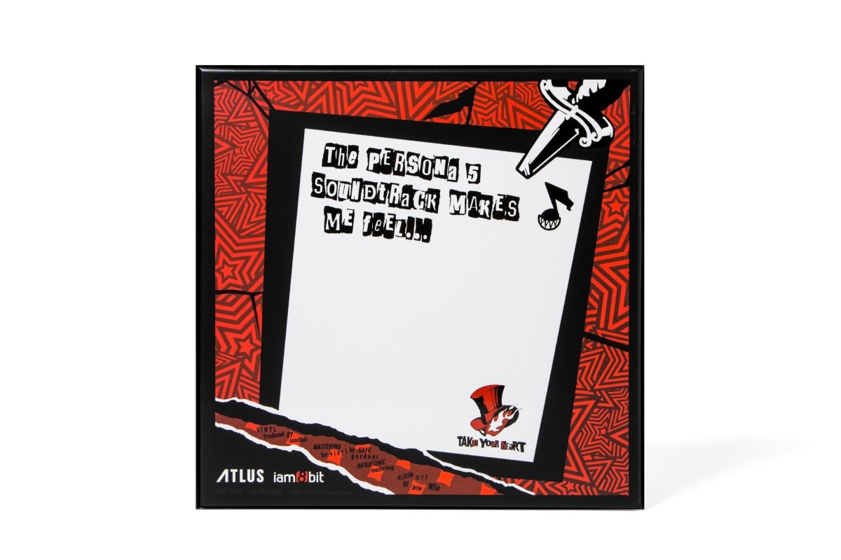 Persona 5: Essential Edition Vinyl - Original Video Game Soundtrack 4xLP Vinyl Iam8bit - Arcline Store