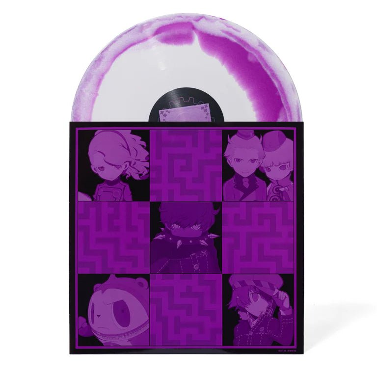 Persona Q: Shadow of the Labyrinth Vinyl - Original Video Game Soundtrack 4xLP Vinyl Iam8bit - Arcline Store