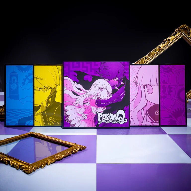 Persona Q: Shadow of the Labyrinth Vinyl - Original Video Game Soundtrack 4xLP Vinyl Iam8bit - Arcline Store