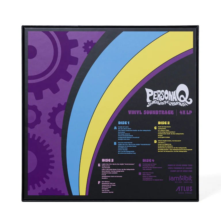 Persona Q: Shadow of the Labyrinth Vinyl - Original Video Game Soundtrack 4xLP Vinyl Iam8bit - Arcline Store