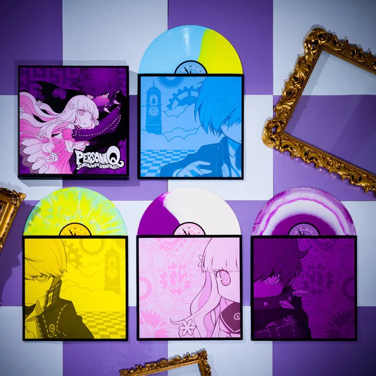 Persona Q: Shadow of the Labyrinth Vinyl - Original Video Game Soundtrack 4xLP Vinyl Iam8bit - Arcline Store