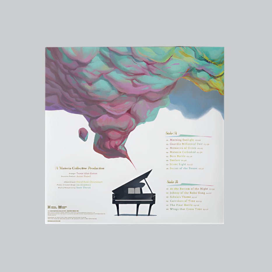 Piano Collections: CHRONO TRIGGER Volume 2 Vinyl - Trevor Alan Gomes 1xLP Vinyl Materia Collective - Arcline Store