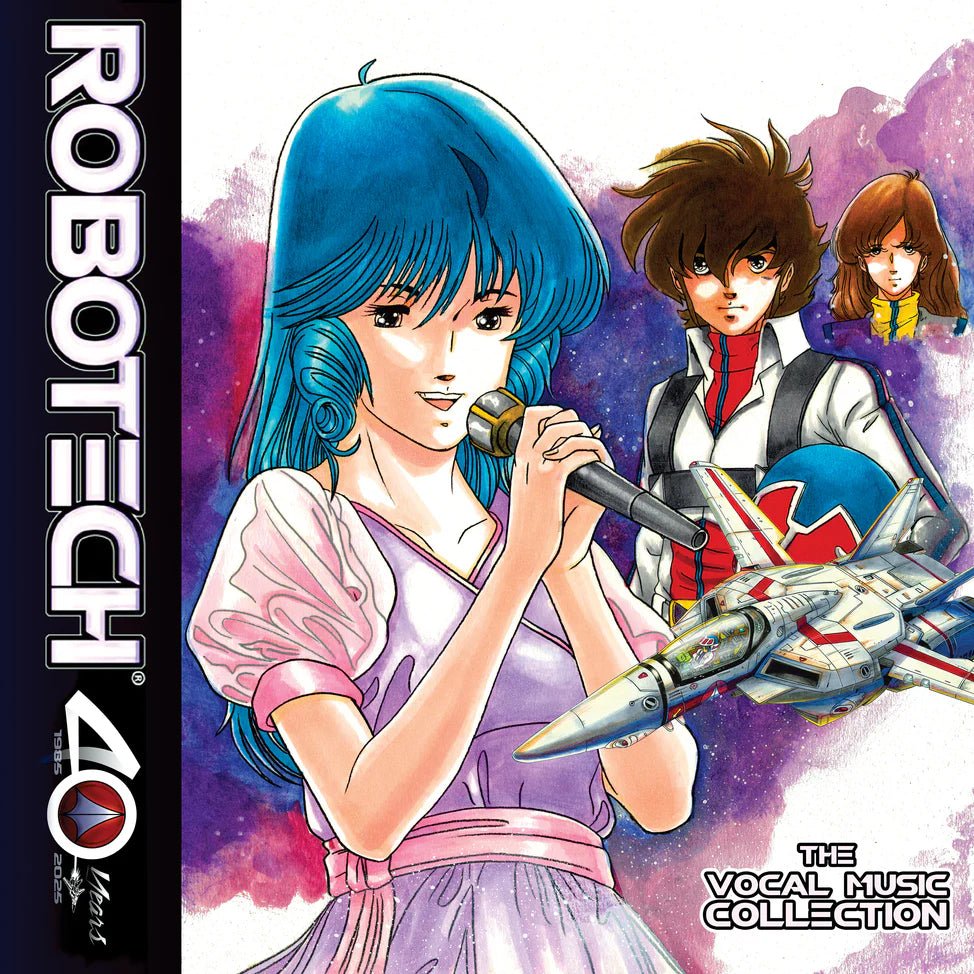 Robotech Vinyl – The Vocal Music Collection 1xLP Vinyl Enjoy the Ride - Arcline Store