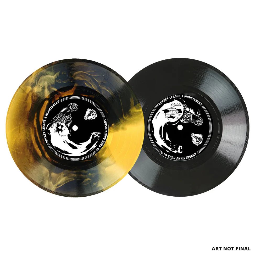 Rocket League × Monstercat: 10 - Year Anniversary Vinyl - Various Artists 2xLP Vinyl Iam8bit - Arcline Store