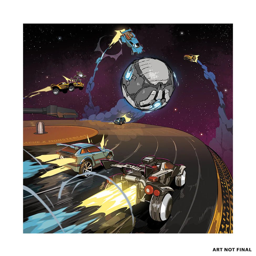 Rocket League × Monstercat: 10 - Year Anniversary Vinyl - Various Artists 2xLP Vinyl Iam8bit - Arcline Store