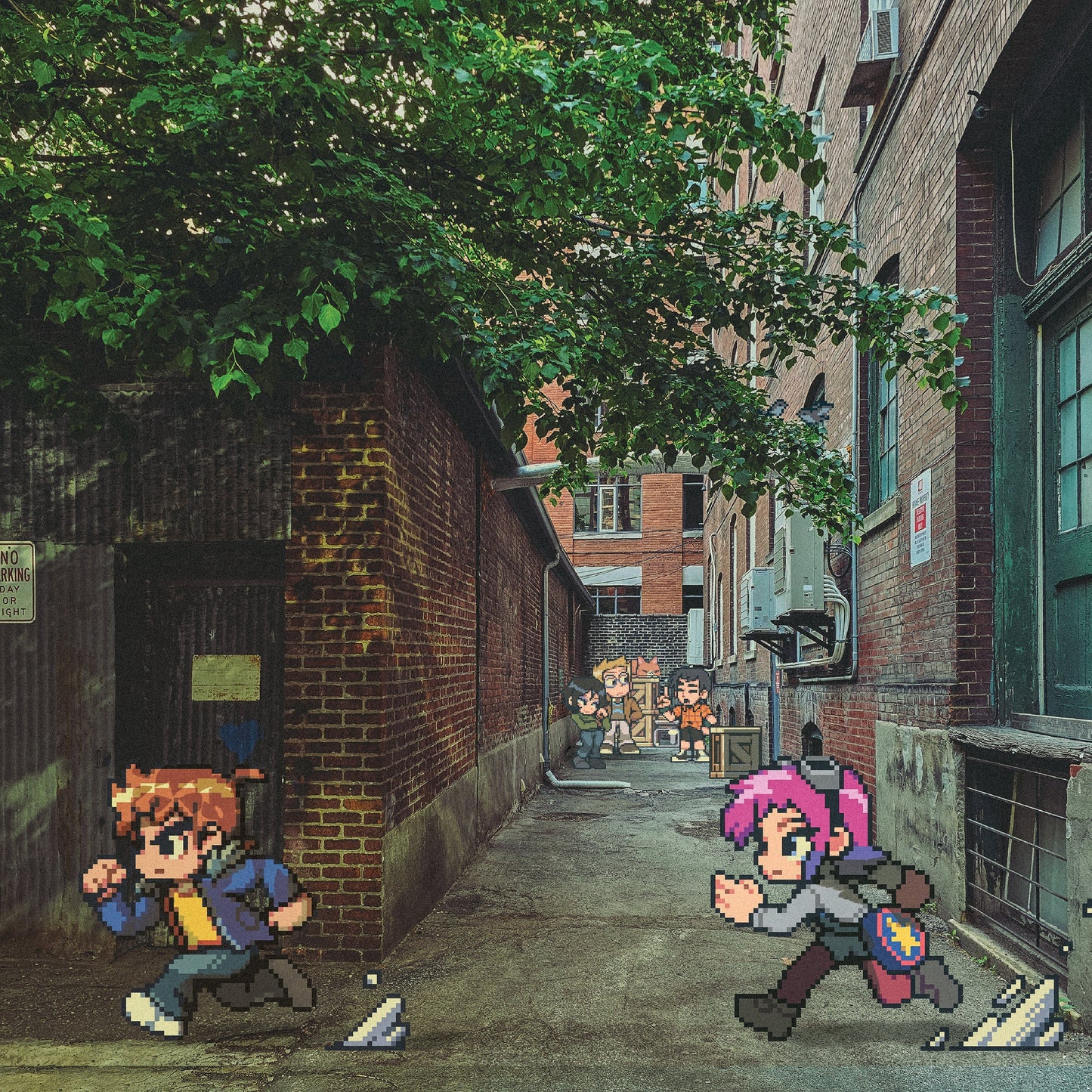 Scott Pilgrim EX Vinyl - Original Video Game Soundtrack 2xLP Vinyl Polyvinyl Records - Arcline Store