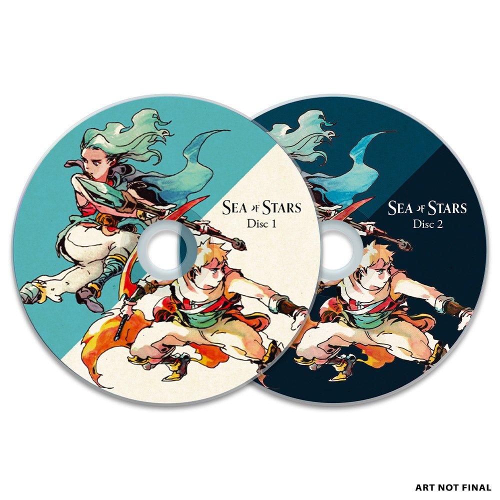 Sea of Stars CD - Original Video Game Soundtrack 2xCD Compact Disc Iam8bit - Arcline Store