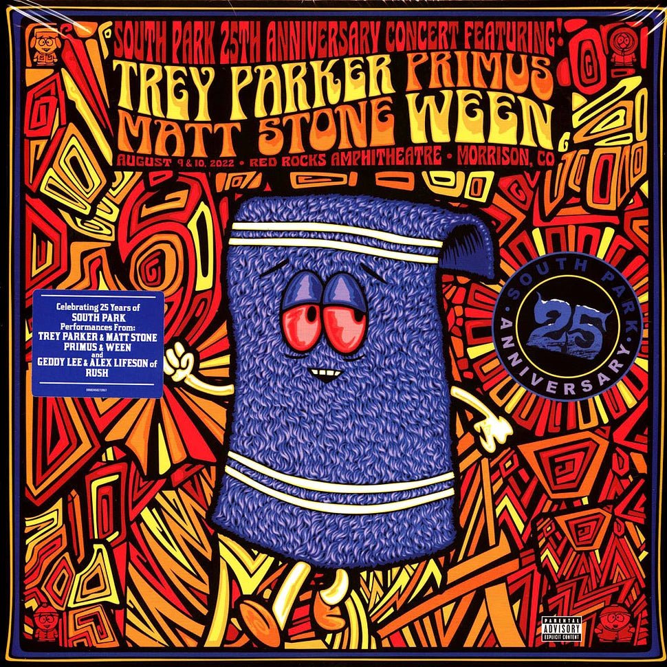 South Park: The 25th Anniversary Concert Vinyl 3xLP Vinyl Mercury Studios - Arcline Store
