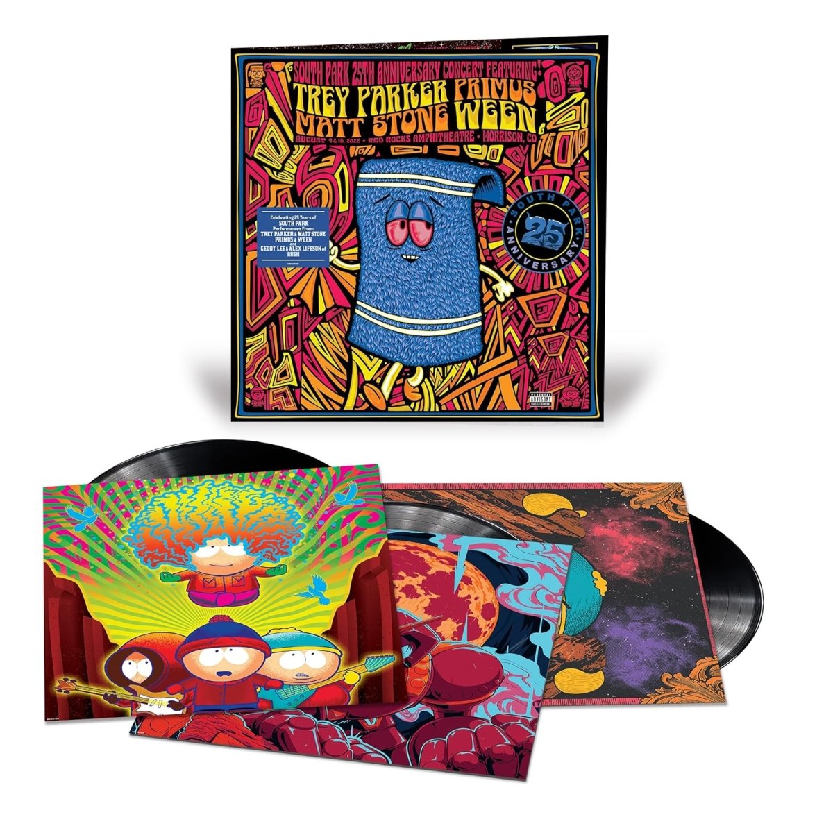 South Park: The 25th Anniversary Concert Vinyl 3xLP Vinyl Mercury Studios - Arcline Store
