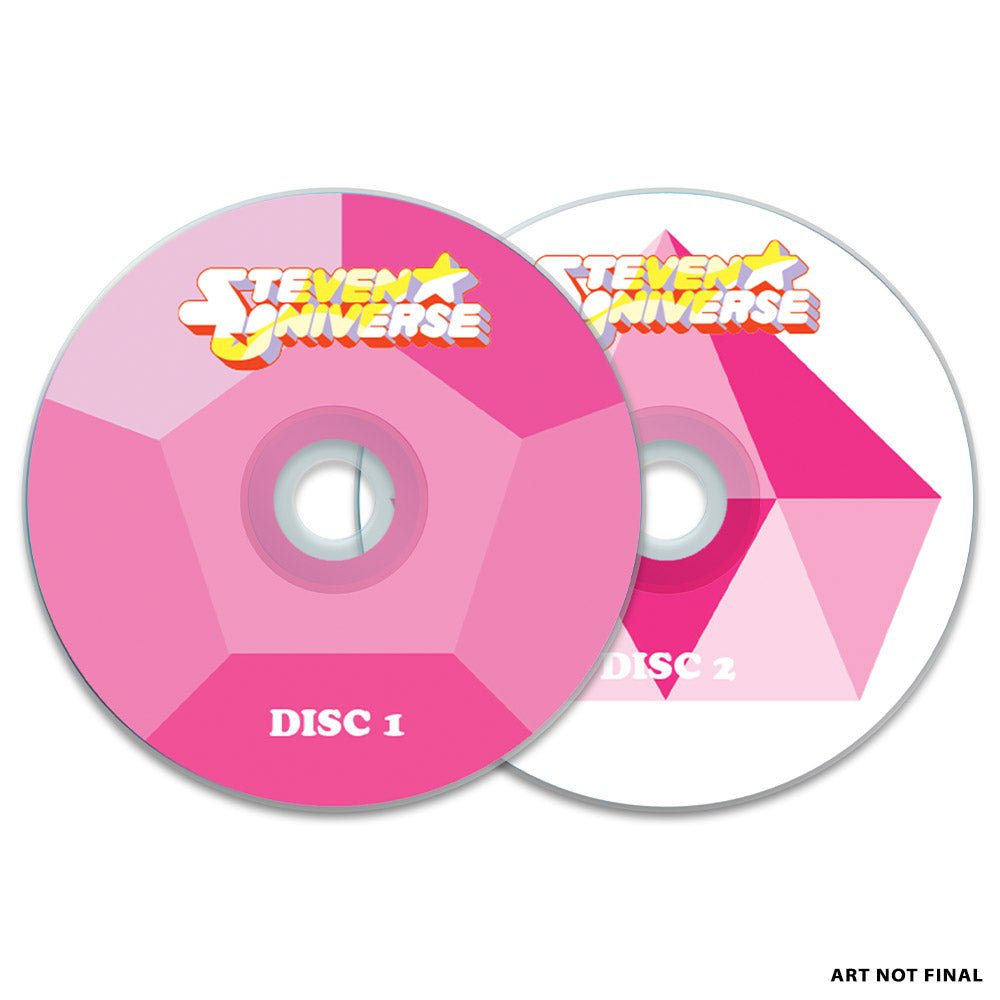 Steven Universe: Vol. 1 & Vol. 2 CD - Original Animated Series Soundtrack 2xCD Compact Disc Iam8bit - Arcline Store