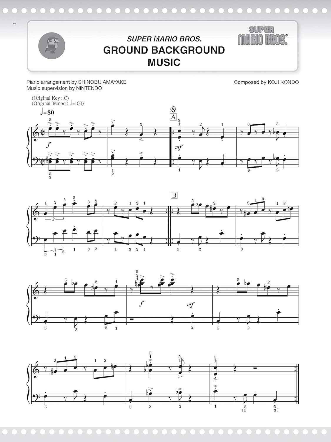 Super Mario Series for Easy Piano - Piano Sheet Music Book Sheet Music Book Alfred Music - Arcline Store