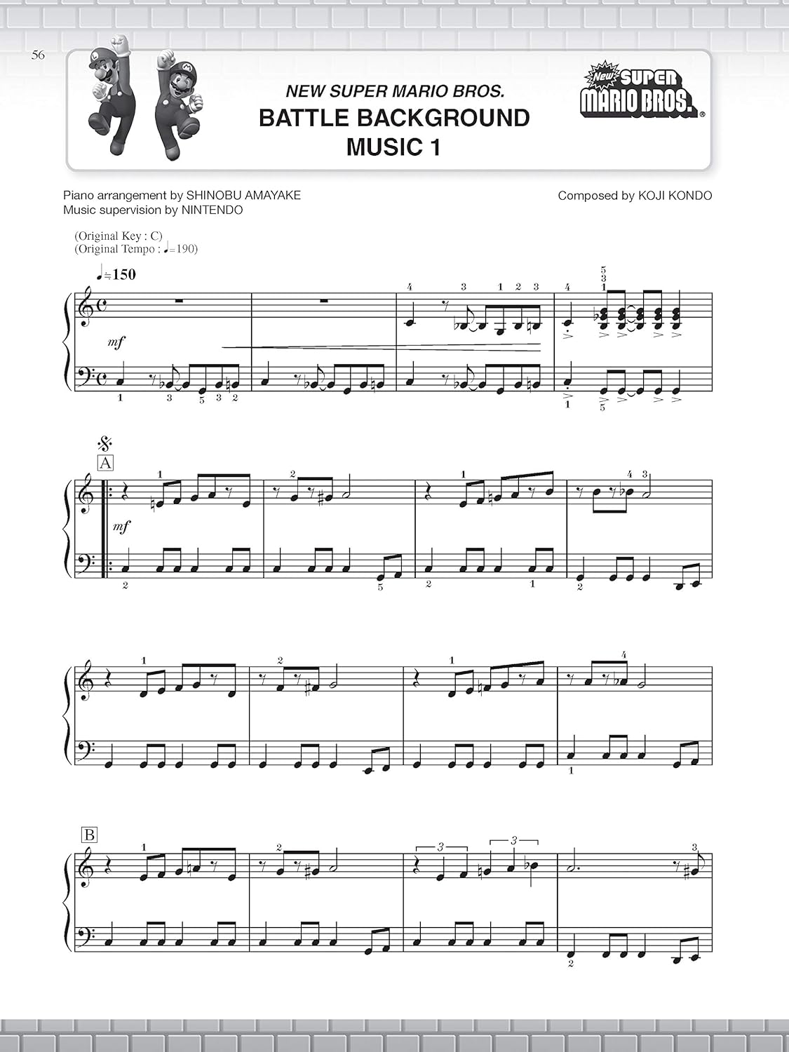 Super Mario Series for Easy Piano - Piano Sheet Music Book Sheet Music Book Alfred Music - Arcline Store